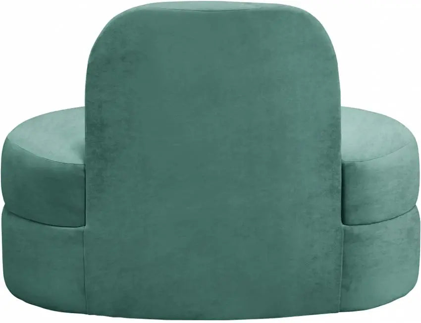 Meridian Furniture - Mitzy Velvet Chair In Mint - 606Mint-C