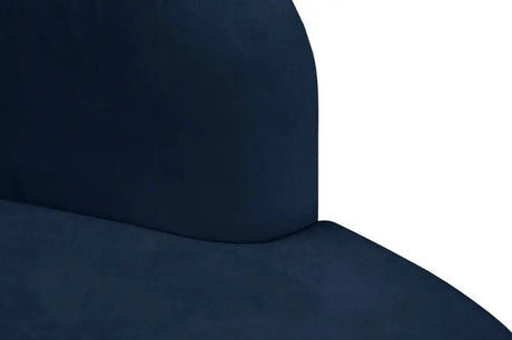 Meridian Furniture - Mitzy Velvet Chair In Navy - 606Navy-C