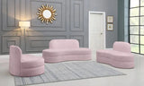 Meridian Furniture - Mitzy Velvet Chair In Pink - 606Pink-C