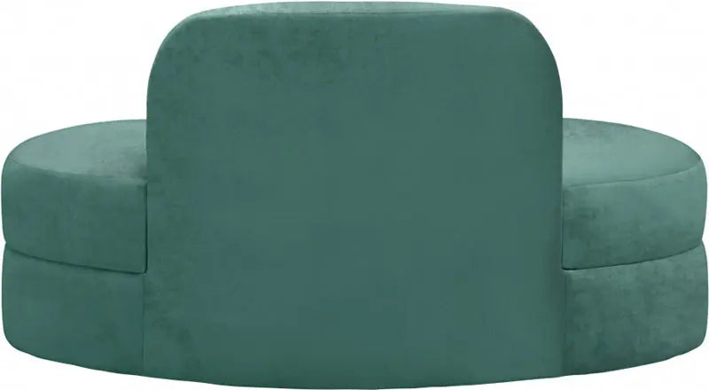 Meridian Furniture - Mitzy Velvet Loveseat In Mint - 606Mint-L