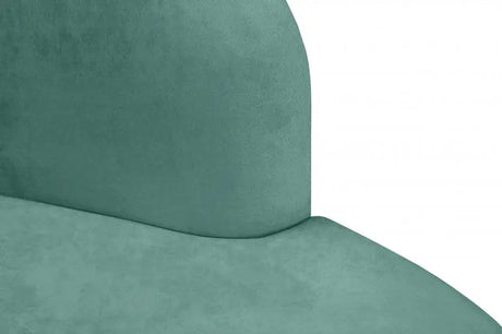 Meridian Furniture - Mitzy Velvet Loveseat In Mint - 606Mint-L