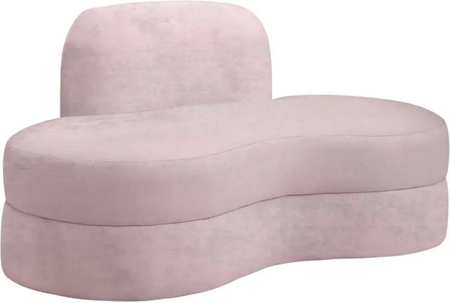 Meridian Furniture - Mitzy Velvet Loveseat In Pink - 606Pink-L