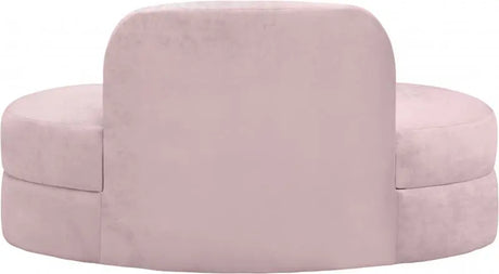 Meridian Furniture - Mitzy Velvet Loveseat In Pink - 606Pink-L