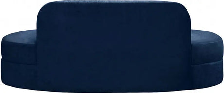 Meridian Furniture - Mitzy Velvet Sofa In Navy - 606Navy-S