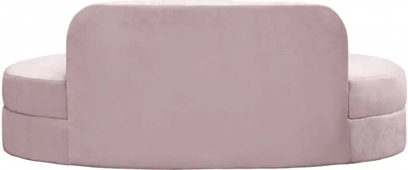 Meridian Furniture - Mitzy Velvet Sofa In Pink - 606Pink-S