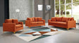 Naomi 3 Piece Living Room Set In Cognac - 633Cognac-S-3Set | Meridian