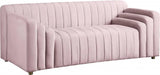 Meridian Furniture - Naya 3 Piece Living Room Set In Pink - 637Pink-S-3Set