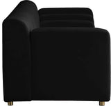 Meridian Furniture - Naya Velvet Sofa In Black - 637Black-S