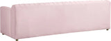 Meridian Furniture - Naya Velvet Sofa In Pink - 637Pink-S