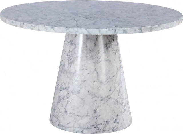 Meridian Furniture - Omni 48" Dining Table In White - 921-T