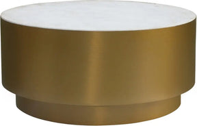 Presley Coffee Table In Gold - 209-C | Meridian