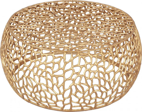 Meridian Furniture - Priya Coffee Table In Gold - 224Gold-C