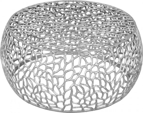 Meridian Furniture - Priya Coffee Table In Silver - 224Silver-C