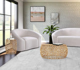 Meridian Furniture - Priya End Table In Gold - 224Gold-E