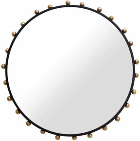 Raven Mirror In Matte Black - 457-M | Meridian