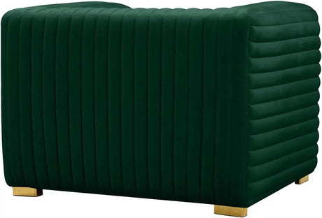 Meridian Furniture - Ravish Velvet Chair In Green - 640Green-C