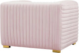 Meridian Furniture - Ravish Velvet Chair In Pink - 640Pink-C