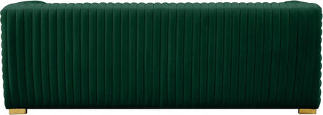 Meridian Furniture - Ravish Velvet Sofa In Green - 640Green-S