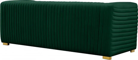 Meridian Furniture - Ravish Velvet Sofa In Green - 640Green-S