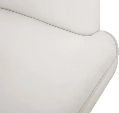 Meridian Furniture - Rays Accent Chair In Cream - 533Cream