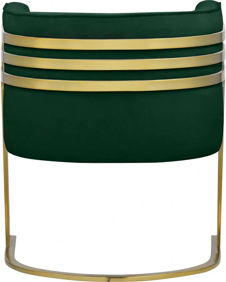 Meridian Furniture - Rays Accent Chair In Green - 533Green