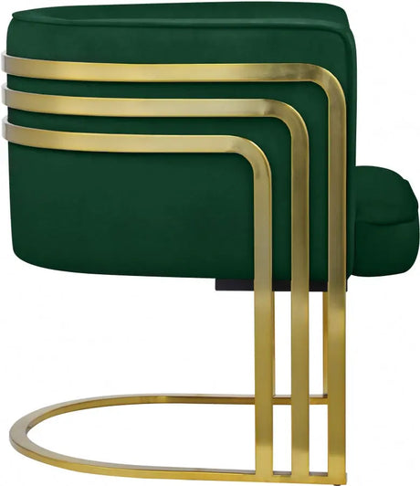 Meridian Furniture - Rays Accent Chair In Green - 533Green