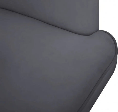 Meridian Furniture - Rays Accent Chair In Grey - 533Grey