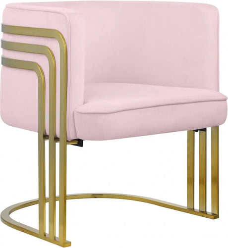 Meridian Furniture - Rays Accent Chair In Pink - 533Pink