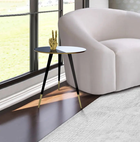 Meridian Furniture - Reflection End Table In Black - 294-Et