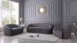 Riley 3 Piece Living Room Set In Grey - 610Grey-S-3Set | Meridian