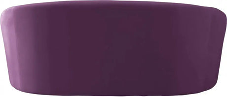 Meridian Furniture - Riley Velvet Loveseat In Purple - 610Purple-L