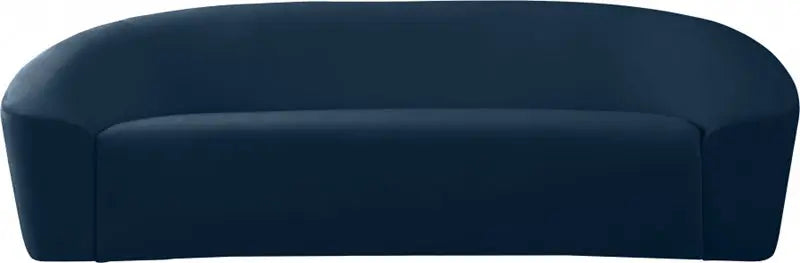 Meridian Furniture - Riley Velvet Sofa In Navy - 610Navy-S