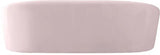 Meridian Furniture - Riley Velvet Sofa In Pink - 610Pink-S