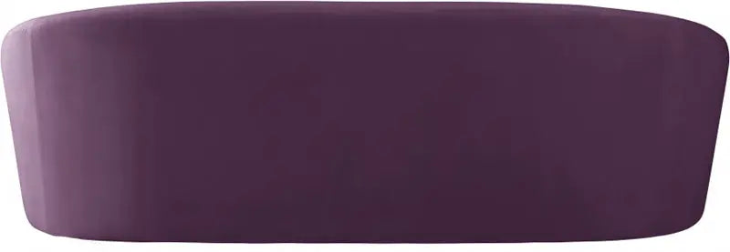 Meridian Furniture - Riley Velvet Sofa In Purple - 610Purple-S