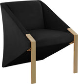 Meridian Furniture - Rivet Accent Chair In Black - 593Black