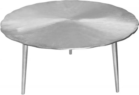 Meridian Furniture - Rohan Coffee Table In Silver - 260-Ct