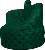 Meridian Furniture - Royal 2 Piece Sectional In Green - 654Green-Sectional