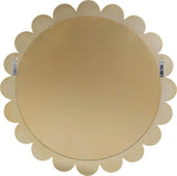Meridian Furniture - Shell Mirror In Gold - 444-M
