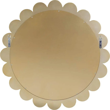 Meridian Furniture - Shell Mirror In Gold - 444-M