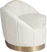 Meridian Furniture - Shelly 3 Piece Living Room Set In Cream - 623Cream-S-3Set