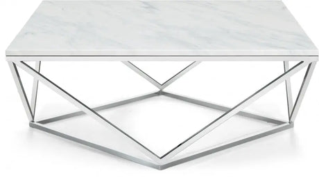 Meridian Furniture - Skyler Coffee Table In Chrome - 244-C