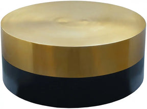 Sun Coffee Table In Black And Gold - 287-Ct | Meridian