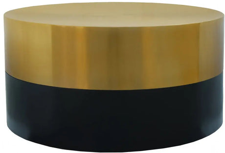 Meridian Furniture - Sun Coffee Table In Black And Gold - 287-Ct