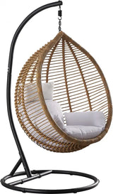 Meridian Furniture - Tarzan Outdoor Patio Swing Chair In Natural - 333