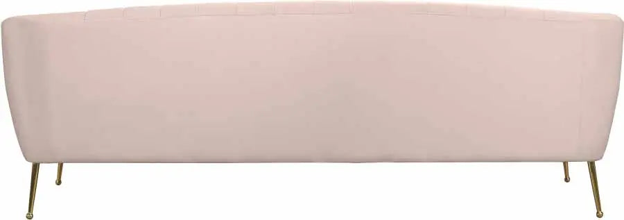 Meridian Furniture - Tori 3 Piece Living Room Set In Pink - 657Pink-S-3Set