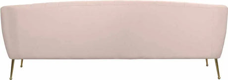 Meridian Furniture - Tori Velvet Sofa In Pink - 657Pink-S