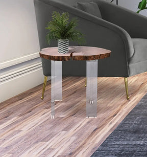 Woodland End Table In Natural - 258-Et | Meridian