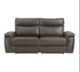 Moroni 2-Piece Sofa Set In Dark Brown 8259Rfdb*2Pwh | Homelegance - sold by Home Elegance USA