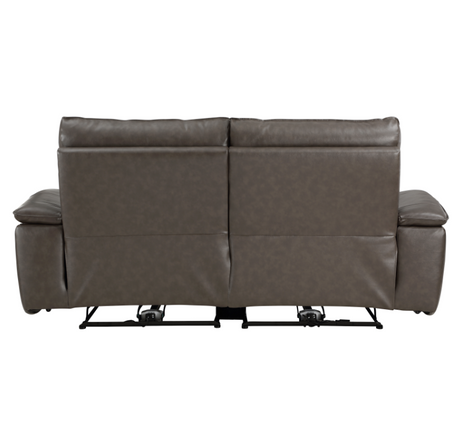Moroni 2-Piece Sofa Set In Dark Brown 8259Rfdb*2Pwh | Homelegance - sold by Home Elegance USA