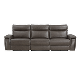 Moroni 2-Piece Sofa Set In Dark Brown 8259Rfdb*2Pwh | Homelegance - sold by Home Elegance USA